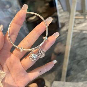 Women's Fashion Casual Geometric Bell Bracelet (Color: Fortune Full Palace Bell)