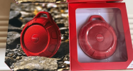 ISOUNd Outdoor Waterproof Bluetooth Speaker, Wireless Portable Mini Shower Travel Speaker With Subwoofer, Enhanced Bass, Built In Mic For Sp