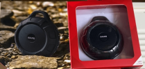 ISOUNd Outdoor Waterproof Bluetooth Speaker, Wireless Portable Mini Shower Travel Speaker With Subwoofer, Enhanced Bass, Built In Mic For Sp
